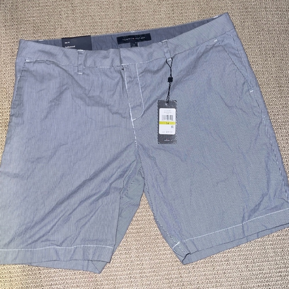 Tommy Hilfiger Women's Hollywood Striped Shorts NEW